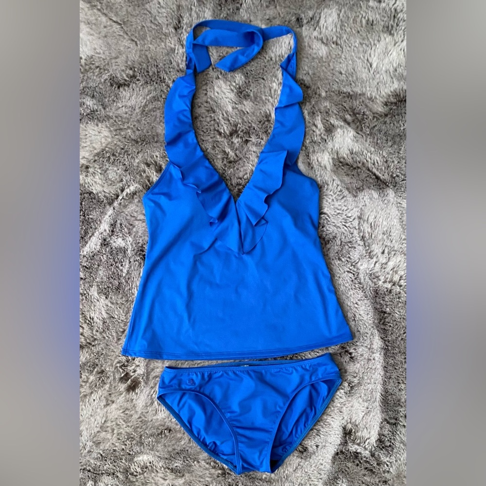 Ralph Lauren Tankini Swimsuit.  Top-Sz  10.  Bottoms-Sz 8.  Excellent Condition.